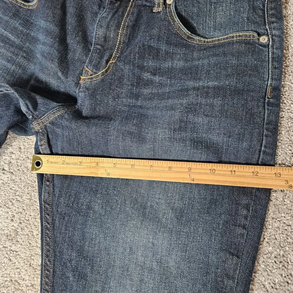 Banana Republic Athletic Fit Jeans Men's 34X28 (35X30) Blue Stretch Minimalist
